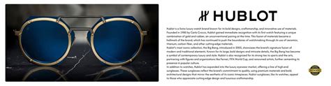 oculos hublot|where to buy hublot.